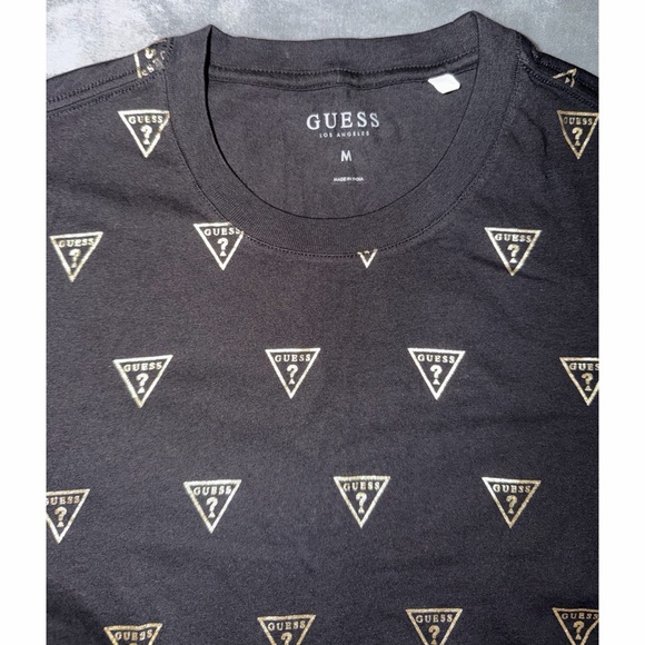 GUESS Tee with Classic Logo Design - Picture 2 of 4